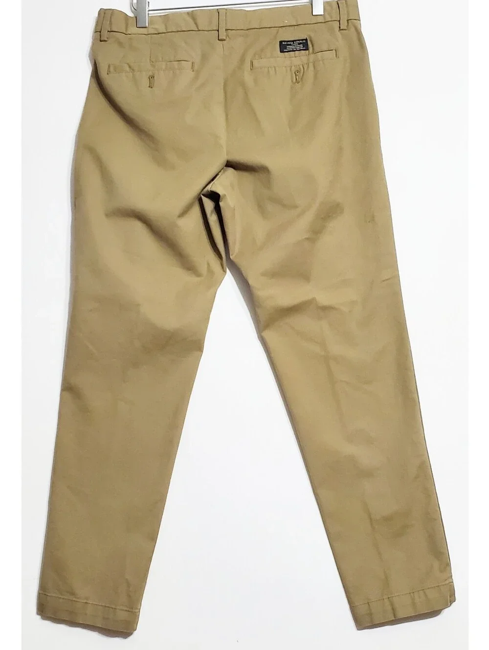 Banana Republic sz 32x30 Mason straight chino pants green stretch preppy casual